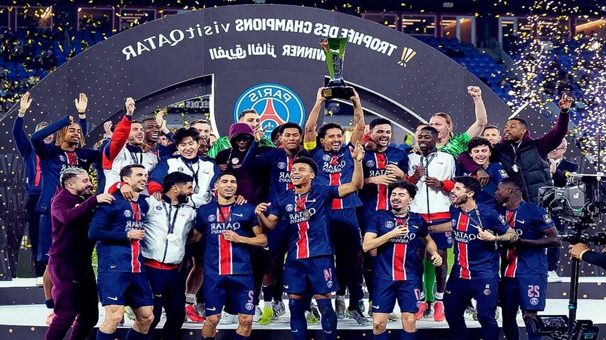 Paris Saint-Germain lifts the French Super Cup in Qatar